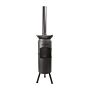 BonFeu BonGiano LP Negro chimenea de jardín