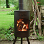 BonFeu BonGiano SP Negra Chimenea Exterior