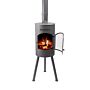 BonFeu BonGiano SP Chimenea Exterior Negra