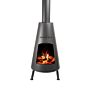 BonFeu BonPyra Negro chimenea de jardín