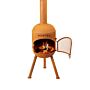 BonFeu BonSolo chimenea de jardín Óxido