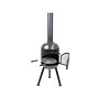 Bonfeu BonSolo Negro chimenea de jardín