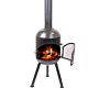 Bonfeu BonSolo Negro chimenea de jardín