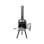 Bonfeu BonSolo Negro chimenea de jardín