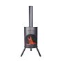 BonFeu BonTon 60 Negro chimenea de jardín
