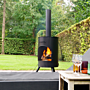 BonFeu BonTon 50 Negro Chimenea Exterior