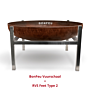BonFeu Cuenco de fuego acero corten Ø100 cm