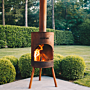 BonFeu BonTon 60 Corten Chimenea exterior