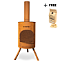 BonFeu BonTon 60 Corten Chimenea exterior