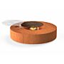 FORNO Mesa de fuego Acero Corten Redondo (Ø125)