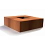 FORNO Mesa de fuego Acero Corten (Ø120)