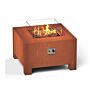 FORNO Mesa de fuego Brann Acero Corten