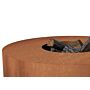 FORNO Mesa de fuego Acero Corten Redondo (Ø125)