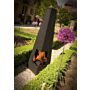 GardenMaxX Chacana negro chimenea exterior