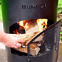 BonFeu BonTon 50 Negro Chimenea Exterior