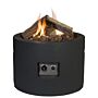 Happy Cocooning Mesa de Fuego Redonda Negra
