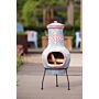Redfire Colima Chimenea mexicana de jardín