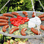 CookKing Parrilla de Acero Inoxidable ø 60 cm