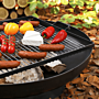 Parrilla de Acero Negro CookKing Cuadrada