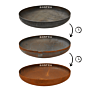 BonFeu Cuenco de fuego acero corten Ø60 cm