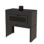 FORNO Chimenea exterior Enok Negro