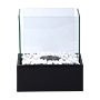 Esschert Chimenea de Mesa de Bioetanol Rectangular Atmósfera Negra