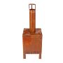 Esschert Chimenea Exterior Óxido S