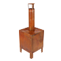 Esschert Chimenea Exterior Óxido S