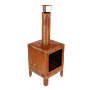 Esschert Chimenea Exterior Óxido S