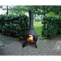 Esschert Chimenea exterior de Hierro Fundido Gran