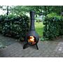 Esschert Chimenea exterior de Hierro Fundido Gran