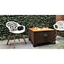 FORNO Mesa de fuego Brann Acero Corten