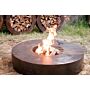 FORNO Mesa de fuego Acero Corten Redondo (Ø125)
