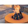 FORNO Mesa de fuego Acero Corten Redondo (Ø125)