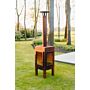 FORNO Chimenea exterior Digna Acero Corten