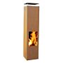 GardenMaxX Amayo Corten chimenea exterior