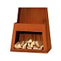 GardenMaxX Pular Corten chimenea exterior