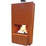 GardenMaxX Pinacate Corten chimenea exterior