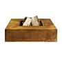 GardenMaxX cuenco de fuego Rima Corten 80 x 80 cm