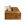 GardenMaxX cuenco de fuego Rima Corten 80 x 80 cm