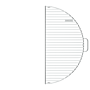 BonFeu BonGrill ½ para cuenco de fuego Ø60