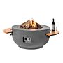  Happy Cocooning Mesa de Fuego Bowl Antracita