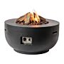 Happy Cocooning Mesa de Fuego Bowl Negra