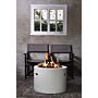 Happy Cocooning Mesa de Fuego Redonda Blanca