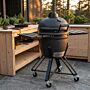 Barbacoa kamado Fyregg 18 negro HEAT Premium