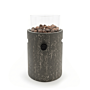 Chimenea de mesa Lumi Stone travertino oscuro Happy Cocooning