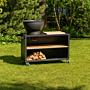 HEAT Trolle Cocina Exterior Negro