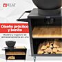 HEAT Trolle Cocina Exterior Negro