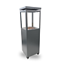 HEAT Outdoor Living Utevarme Chimenea de Patio Antracita