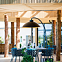 Heatsail Dome Calefactor de pie para terraza